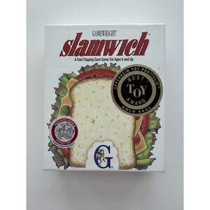 Slamwich Card Game By GameWright 1997 Ages 6+ Best Toy Award
